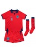Englanti Marcus Rashford #11 Jalkapallovaatteet Lasten Vieraspeliasu MM-kisat 2022 Lyhythihainen (+ Lyhyet housut)